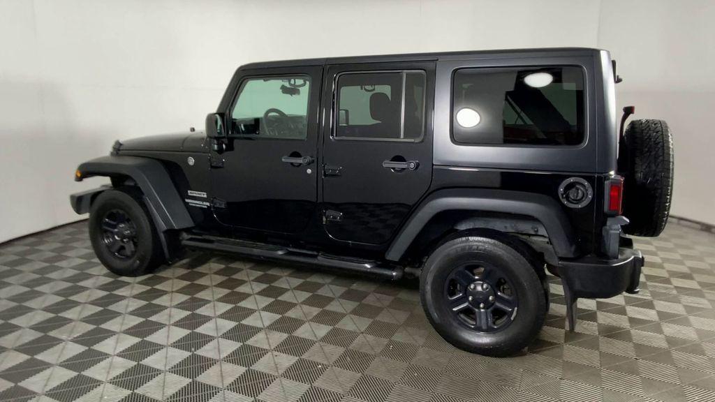 used 2017 Jeep Wrangler Unlimited car, priced at $18,000