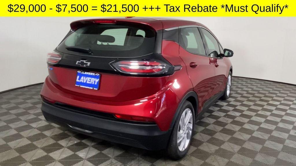 used 2022 Chevrolet Bolt EV car, priced at $20,000