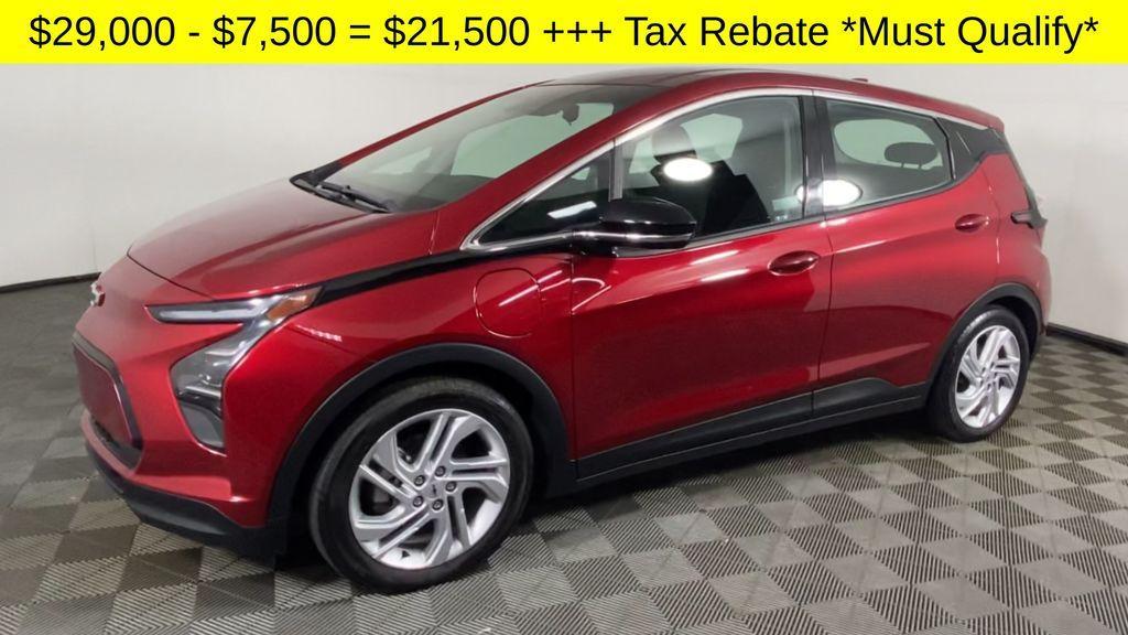 used 2022 Chevrolet Bolt EV car, priced at $20,000