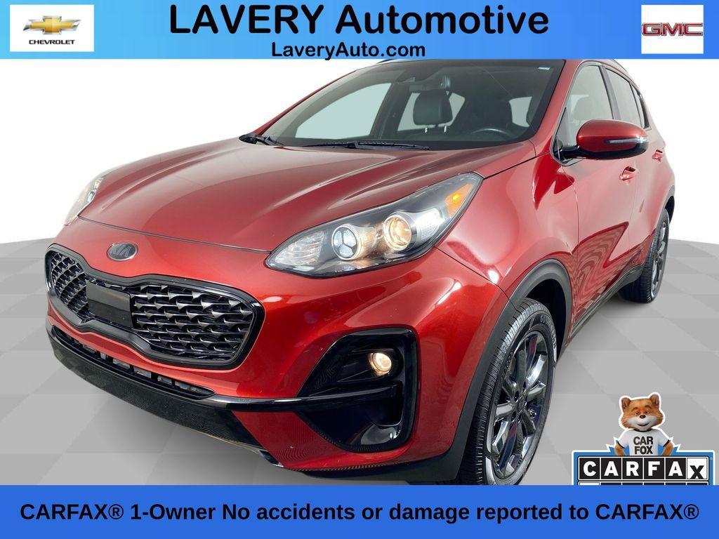 used 2021 Kia Sportage car, priced at $18,000