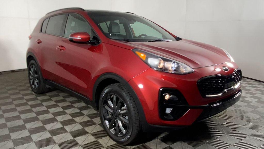 used 2021 Kia Sportage car, priced at $18,000