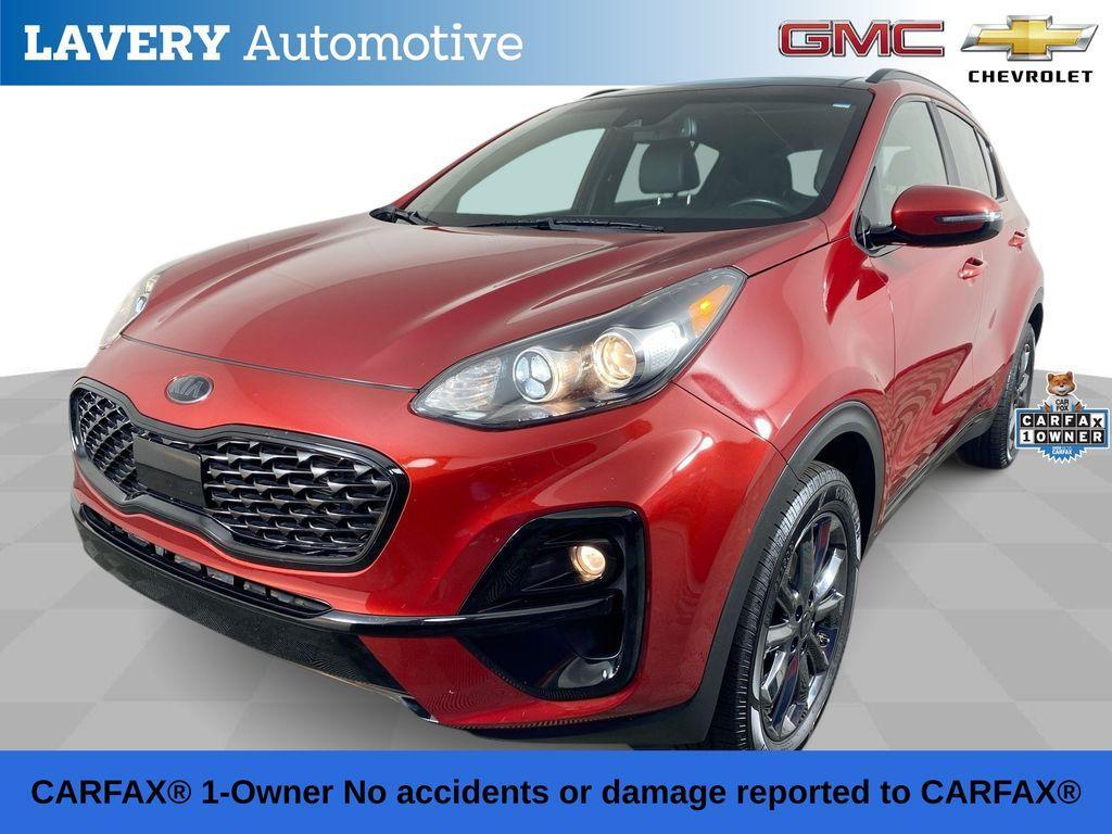 used 2021 Kia Sportage car, priced at $15,600