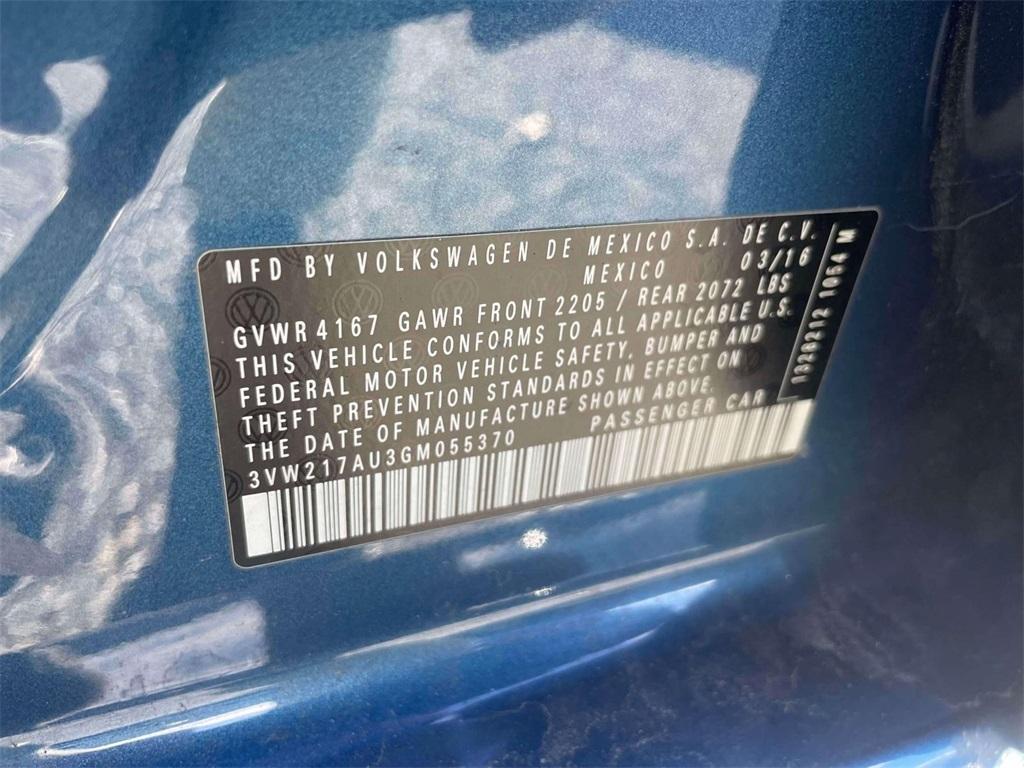 used 2016 Volkswagen Golf car, priced at $16,995