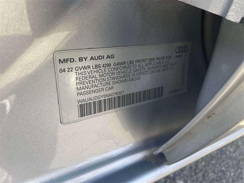 used 2022 Audi A3 car