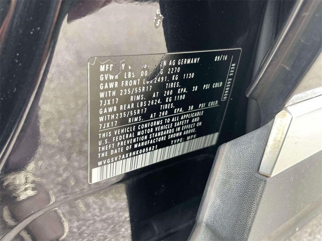 used 2017 Volkswagen Tiguan car, priced at $12,500