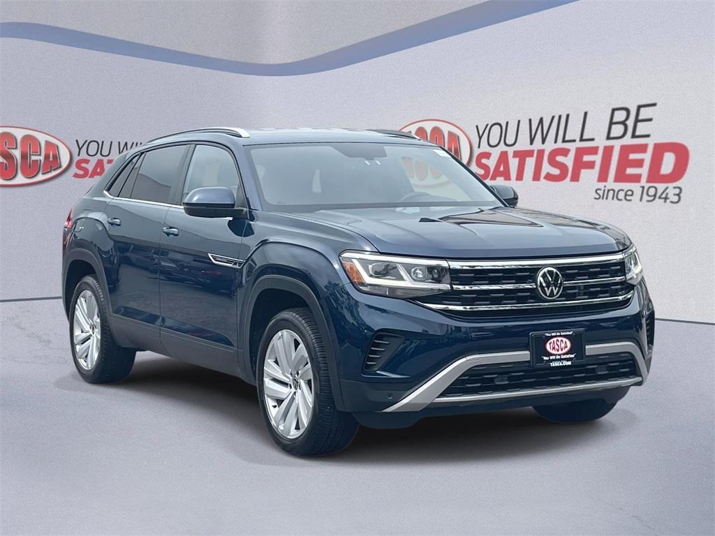 used 2021 Volkswagen Atlas Cross Sport car, priced at $26,500