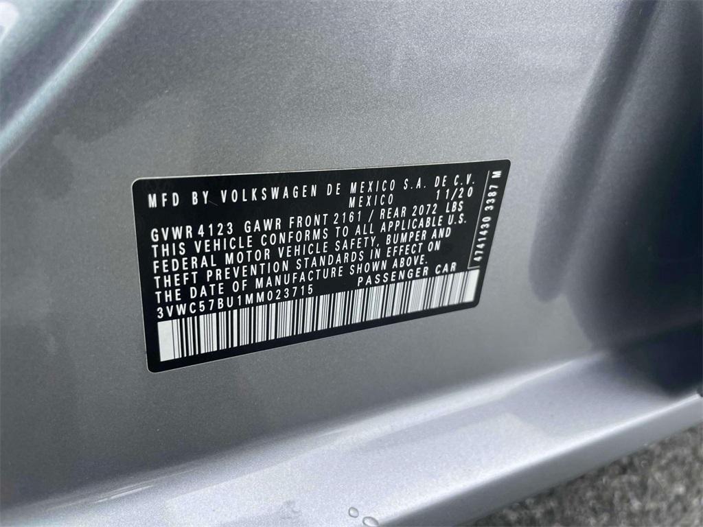 used 2021 Volkswagen Jetta car, priced at $19,988