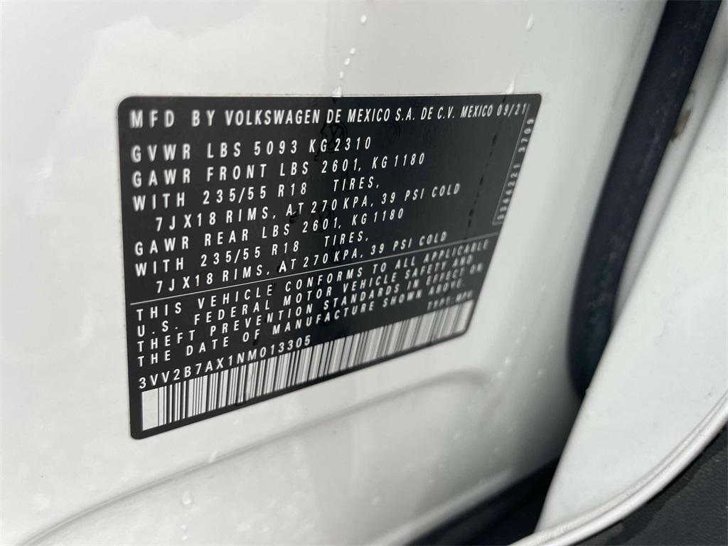used 2022 Volkswagen Tiguan car, priced at $21,998
