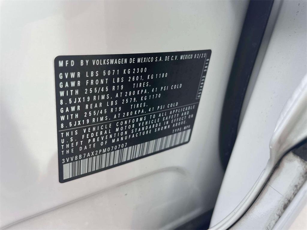 used 2023 Volkswagen Tiguan car, priced at $29,789