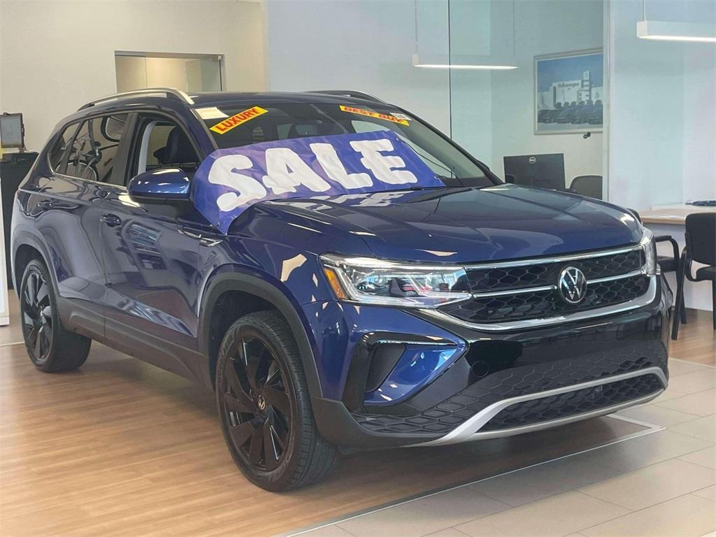 new 2024 Volkswagen Taos car, priced at $32,373