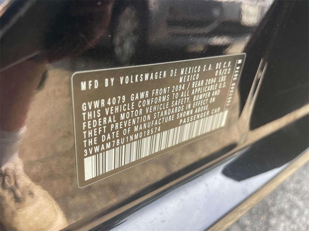 used 2022 Volkswagen Jetta car, priced at $17,999
