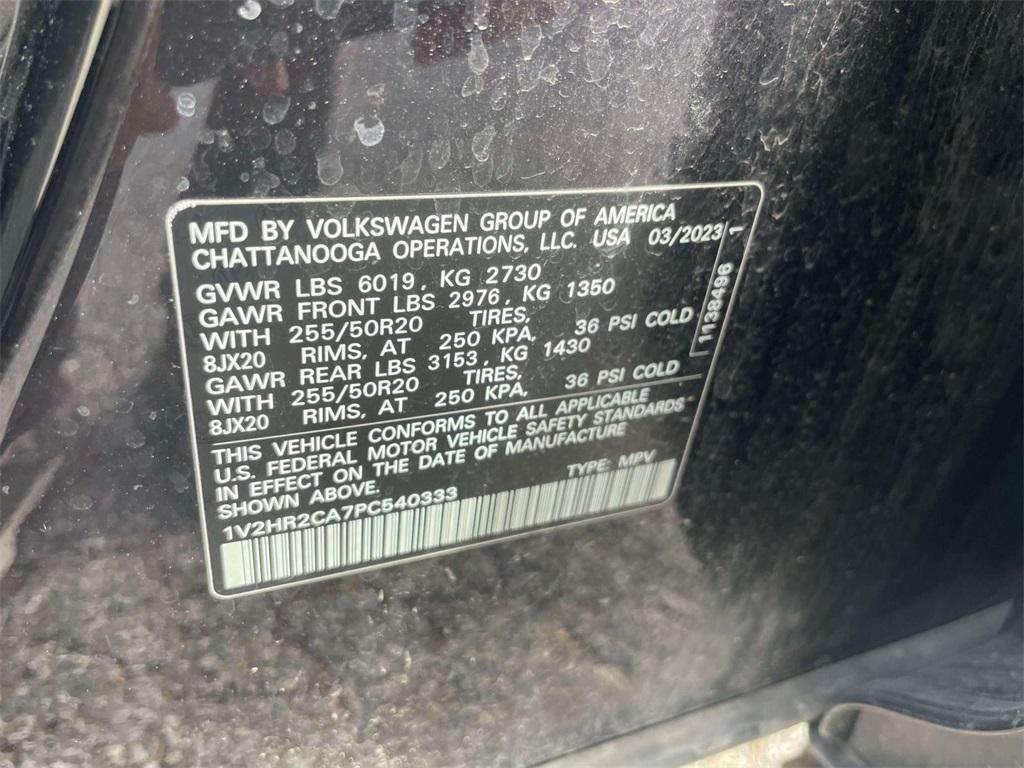 used 2023 Volkswagen Atlas car, priced at $30,500