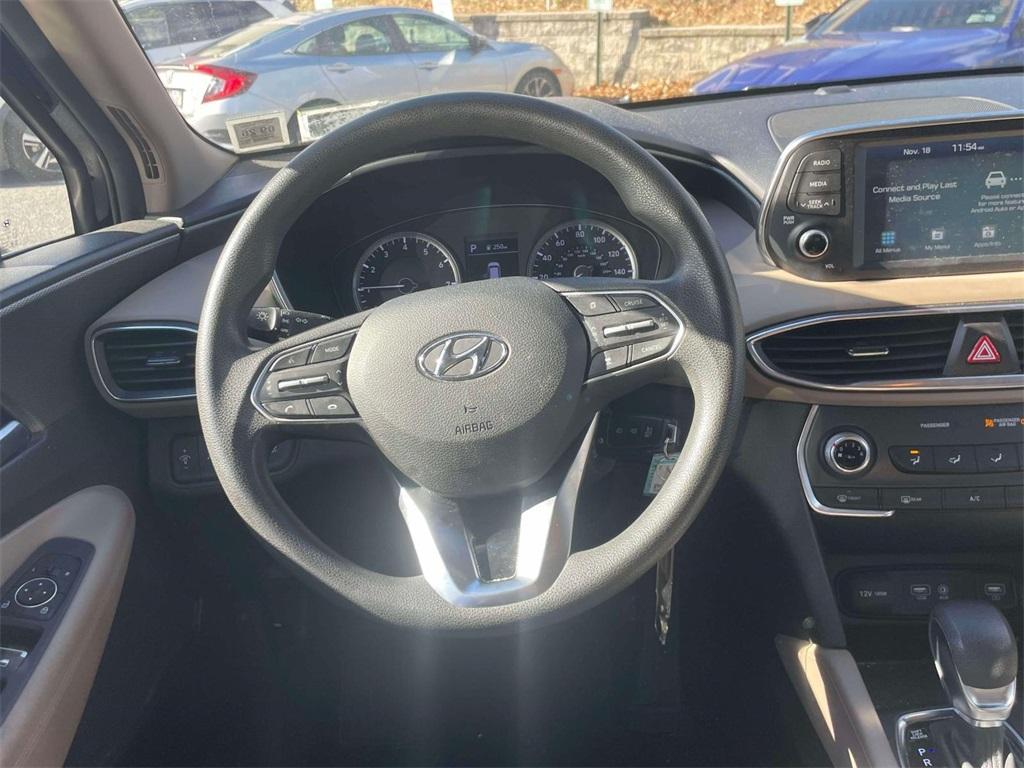 used 2020 Hyundai Santa Fe car, priced at $15,000
