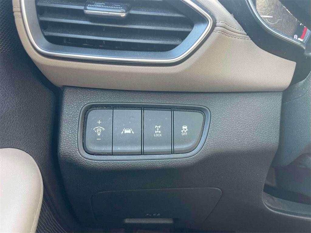 used 2020 Hyundai Santa Fe car, priced at $15,000