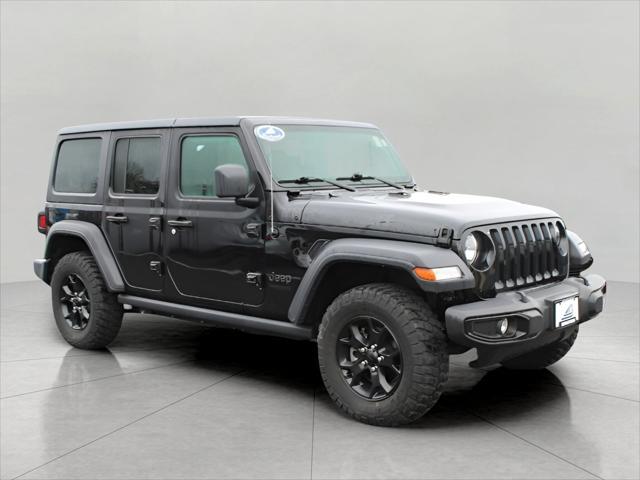 used 2022 Jeep Wrangler Unlimited car, priced at $31,709