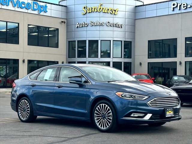 used 2018 Ford Fusion car, priced at $16,498