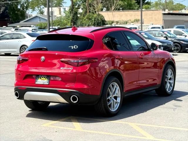 used 2018 Alfa Romeo Stelvio car, priced at $18,498