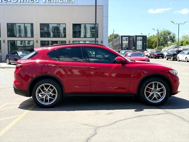 used 2018 Alfa Romeo Stelvio car, priced at $18,498