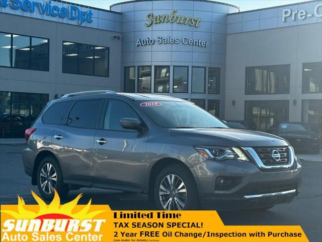 used 2018 Nissan Pathfinder car, priced at $12,998