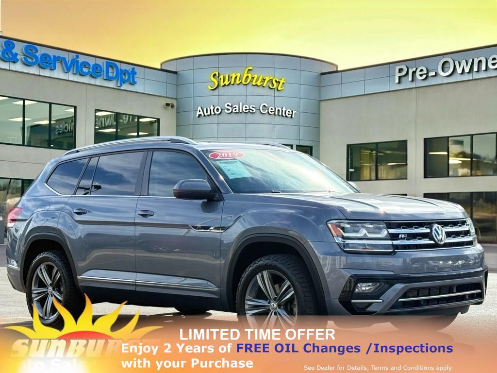 used 2019 Volkswagen Atlas car, priced at $23,998