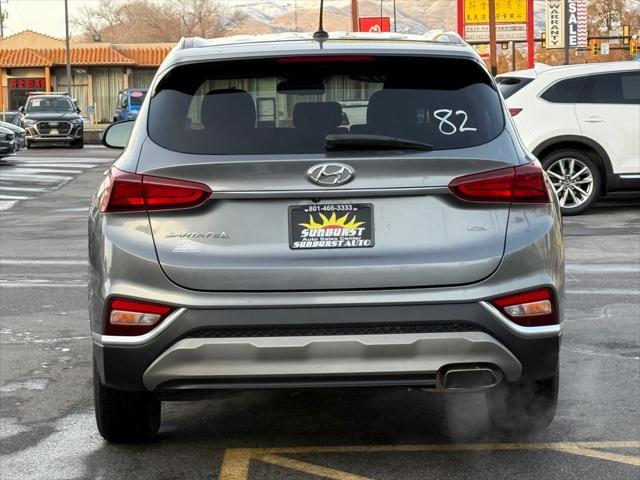 used 2019 Hyundai Santa Fe car, priced at $13,998