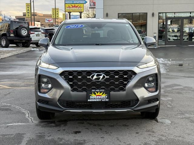 used 2019 Hyundai Santa Fe car, priced at $13,998