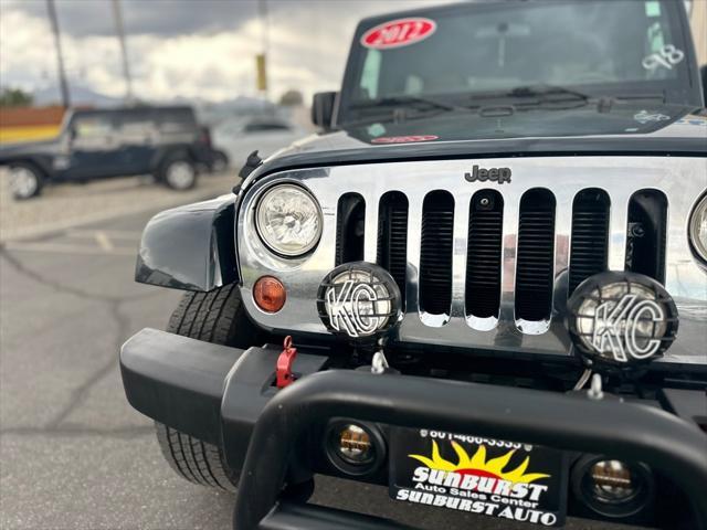 used 2012 Jeep Wrangler Unlimited car, priced at $14,998