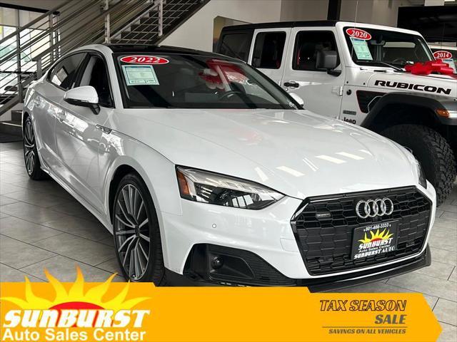 used 2022 Audi A5 car, priced at $38,498