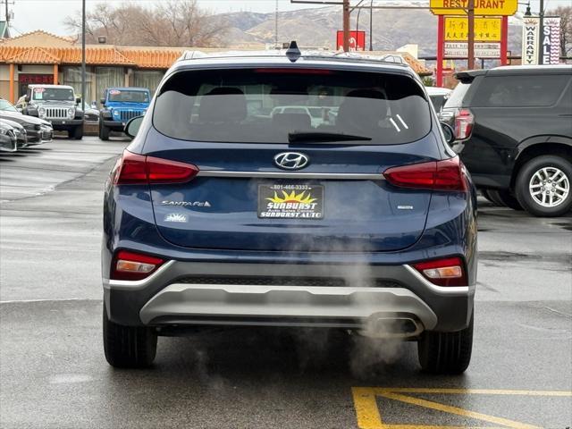 used 2020 Hyundai Santa Fe car, priced at $17,498