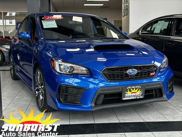 used 2021 Subaru WRX STI car, priced at $34,998