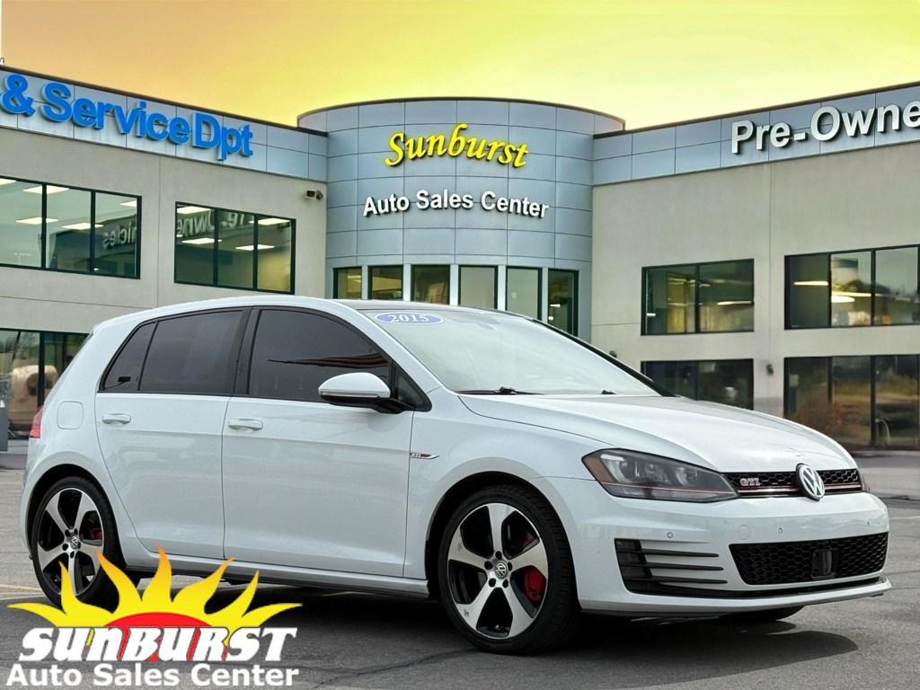 used 2015 Volkswagen Golf GTI car, priced at $11,998