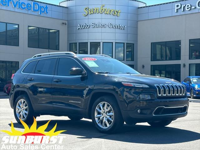 used 2017 Jeep Cherokee car, priced at $13,498