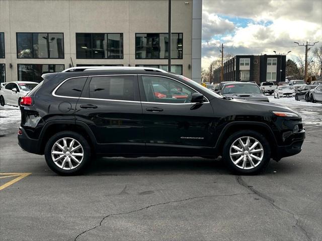 used 2017 Jeep Cherokee car, priced at $14,498