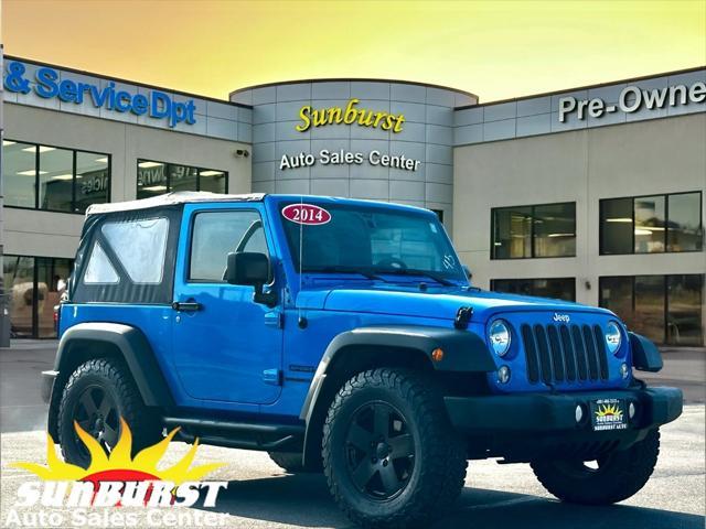 used 2014 Jeep Wrangler car, priced at $14,998