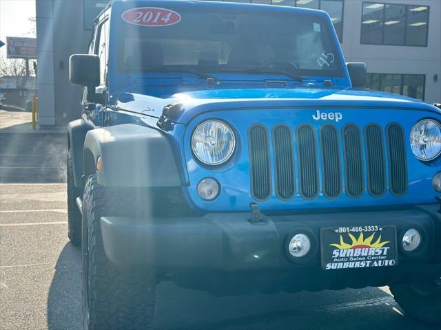 used 2014 Jeep Wrangler car, priced at $14,998