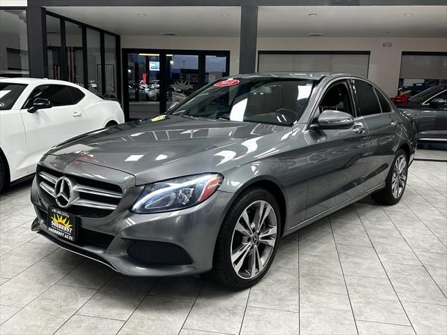 used 2018 Mercedes-Benz C-Class car, priced at $23,998