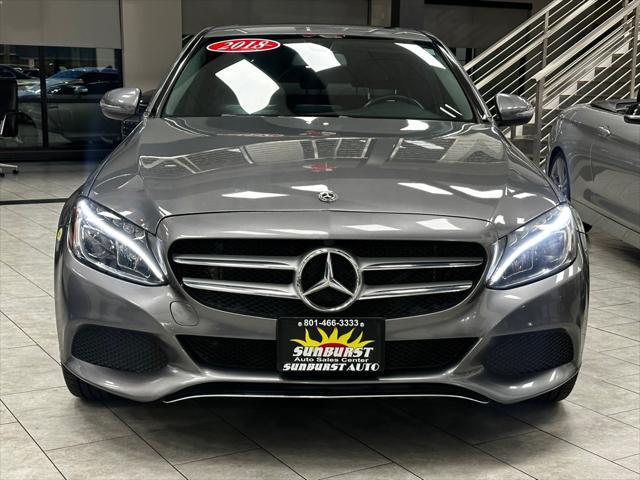 used 2018 Mercedes-Benz C-Class car, priced at $23,998