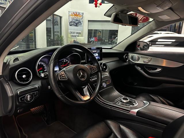 used 2018 Mercedes-Benz C-Class car, priced at $23,998