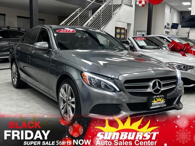 used 2018 Mercedes-Benz C-Class car, priced at $23,998