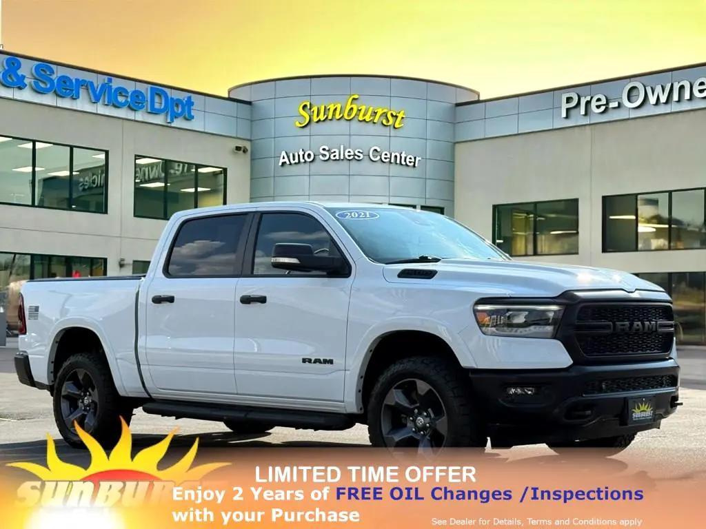 used 2021 Ram 1500 car, priced at $37,998