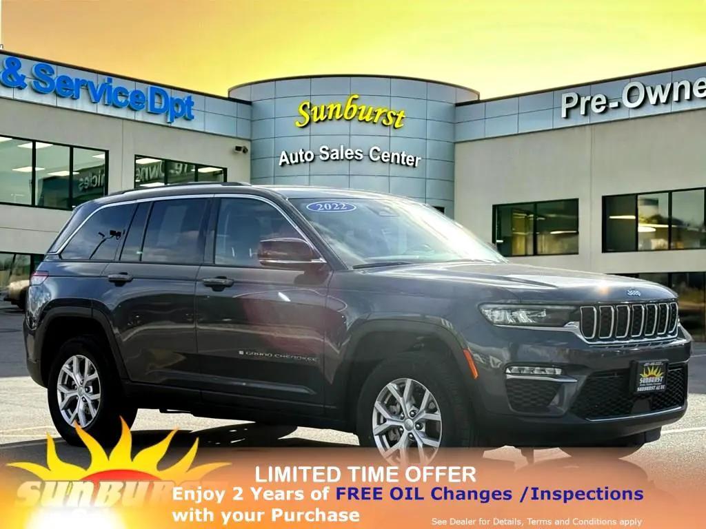 used 2022 Jeep Grand Cherokee car, priced at $25,748