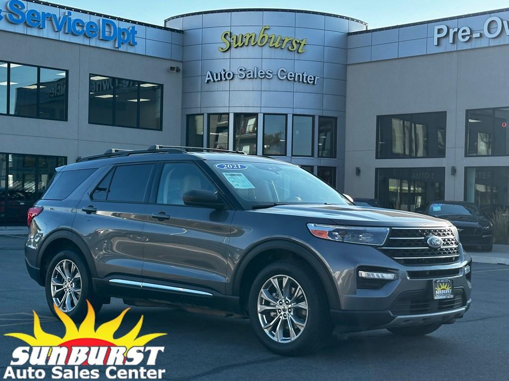 used 2021 Ford Explorer car, priced at $18,498