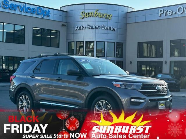 used 2021 Ford Explorer car, priced at $23,498