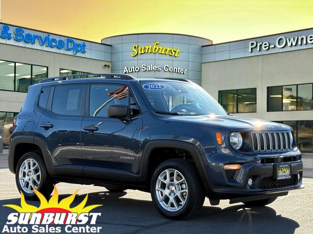 used 2022 Jeep Renegade car, priced at $17,998