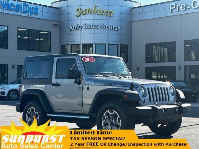 used 2014 Jeep Wrangler car, priced at $17,498