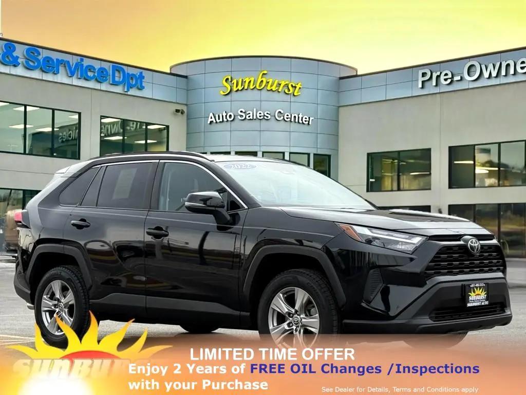 used 2022 Toyota RAV4 car, priced at $27,998