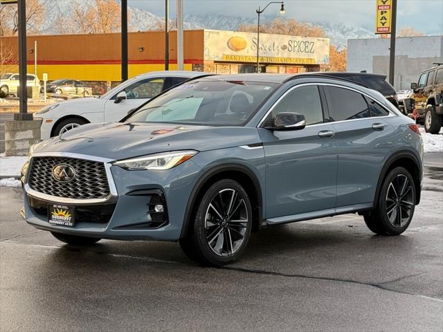 used 2022 INFINITI QX55 car, priced at $31,498