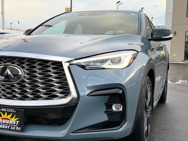 used 2022 INFINITI QX55 car, priced at $31,498