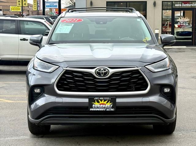 used 2021 Toyota Highlander car, priced at $36,498