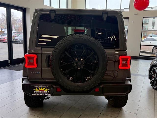 used 2021 Jeep Wrangler Unlimited 4xe car, priced at $33,498